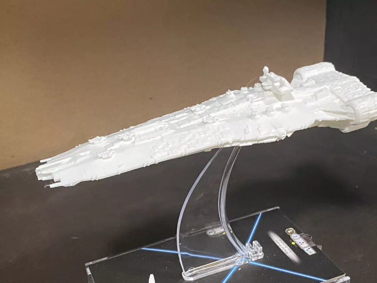 Star Wars Armada New Republic Assault Carrier 3D print model