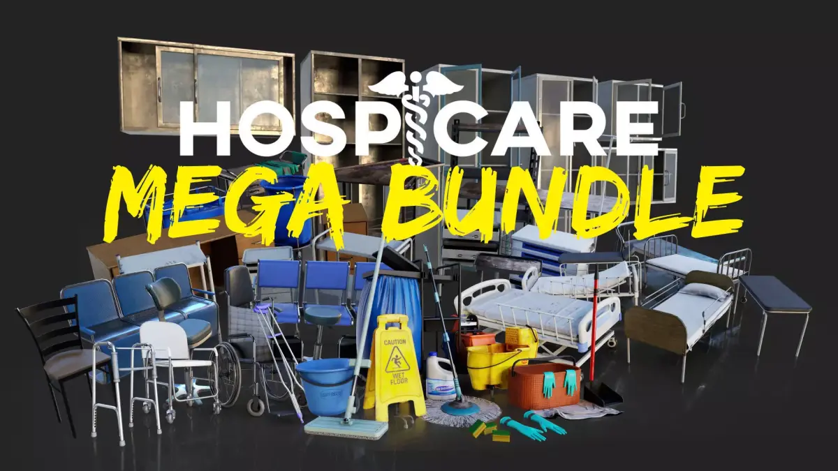 Hospicare MEGA BUNDLE 3D Model Pack