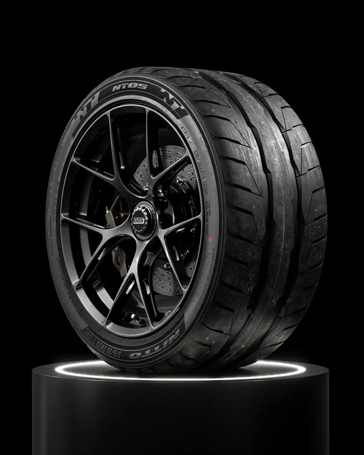 Nitto NT05 315 35 ZR20 110W XL 3D model