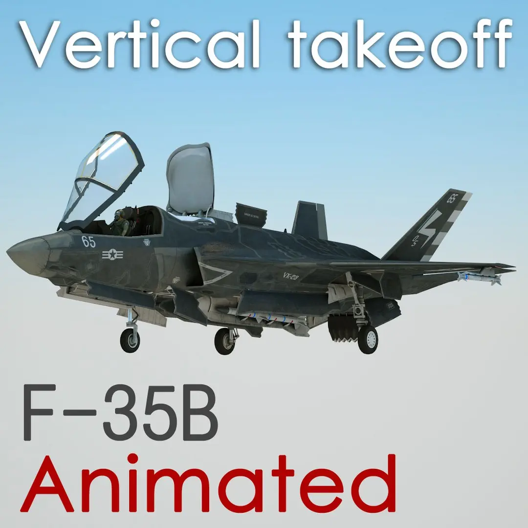 F-35B Joint Strike Fighter 3D model