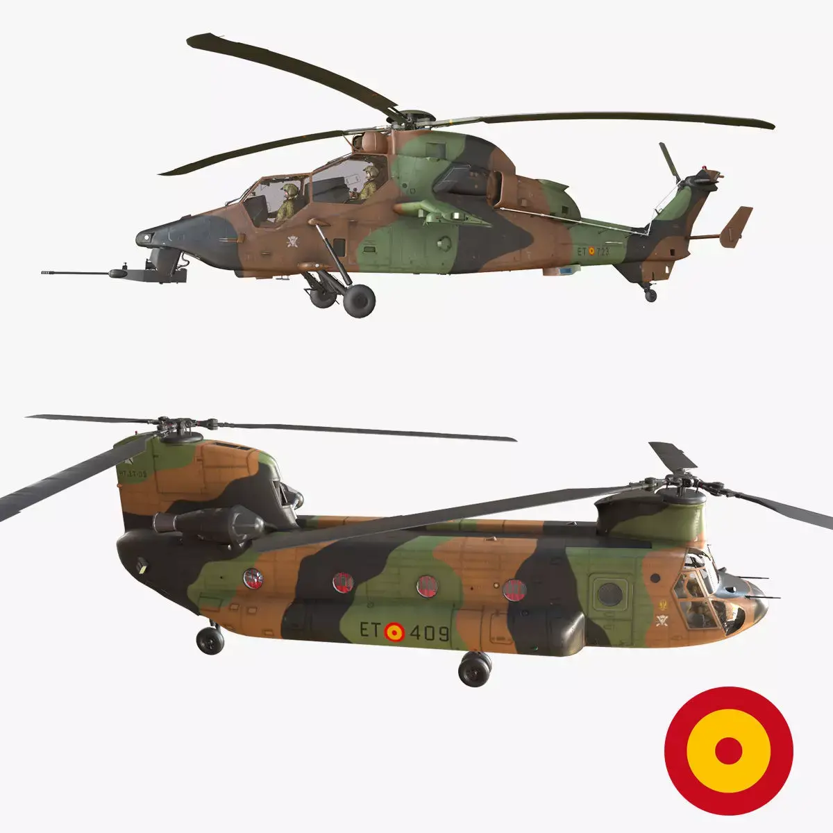 Spanish Army Helicopter Collection 
