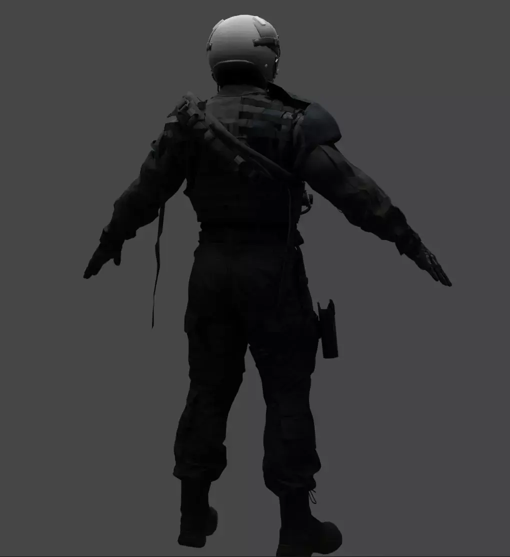 Jet Pilot  3D model
