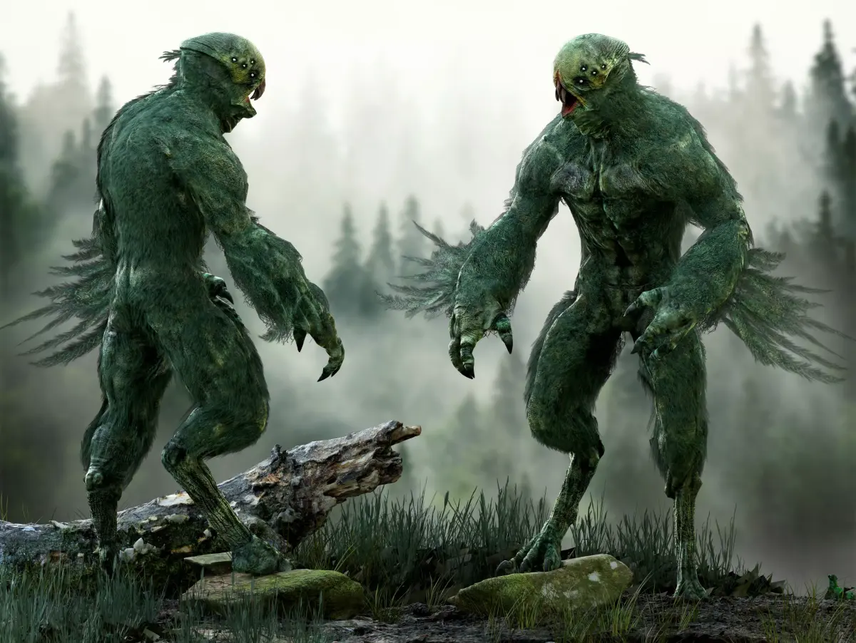 Forest Beast Low-poly 3D model