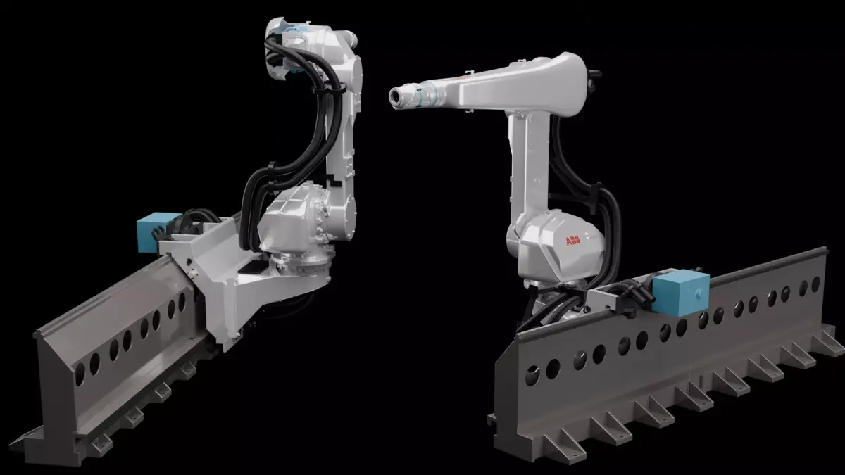 ABB IRB 5500-22 High Speed Industrial Robotic Arm 3D Model  3D model