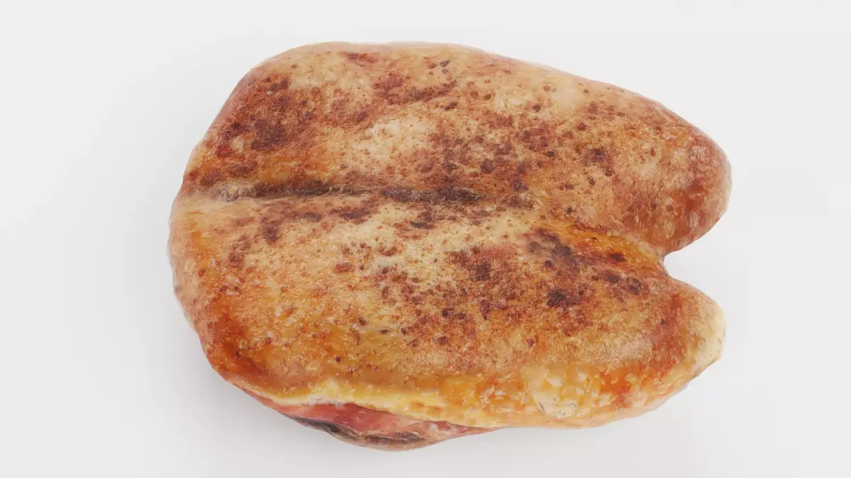 -Duck Breasts- Low-poly 3D model