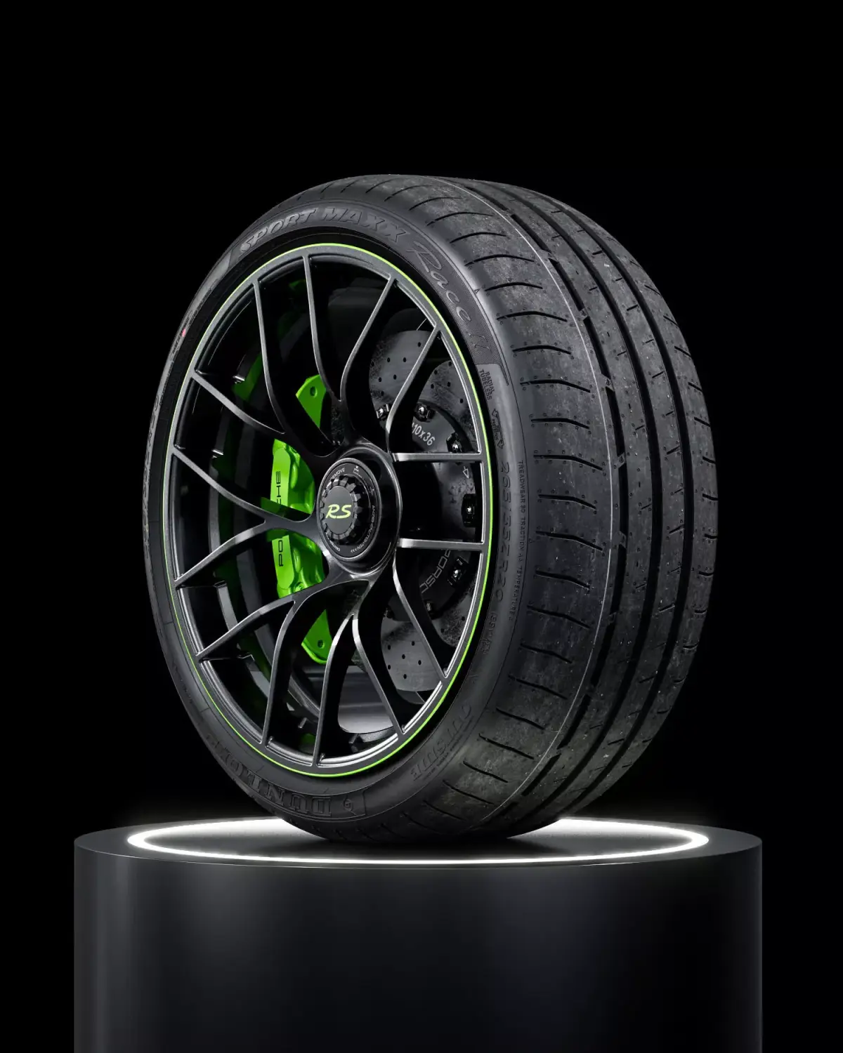Dunlop Sport Maxx Race 2 265 35 20 3D model