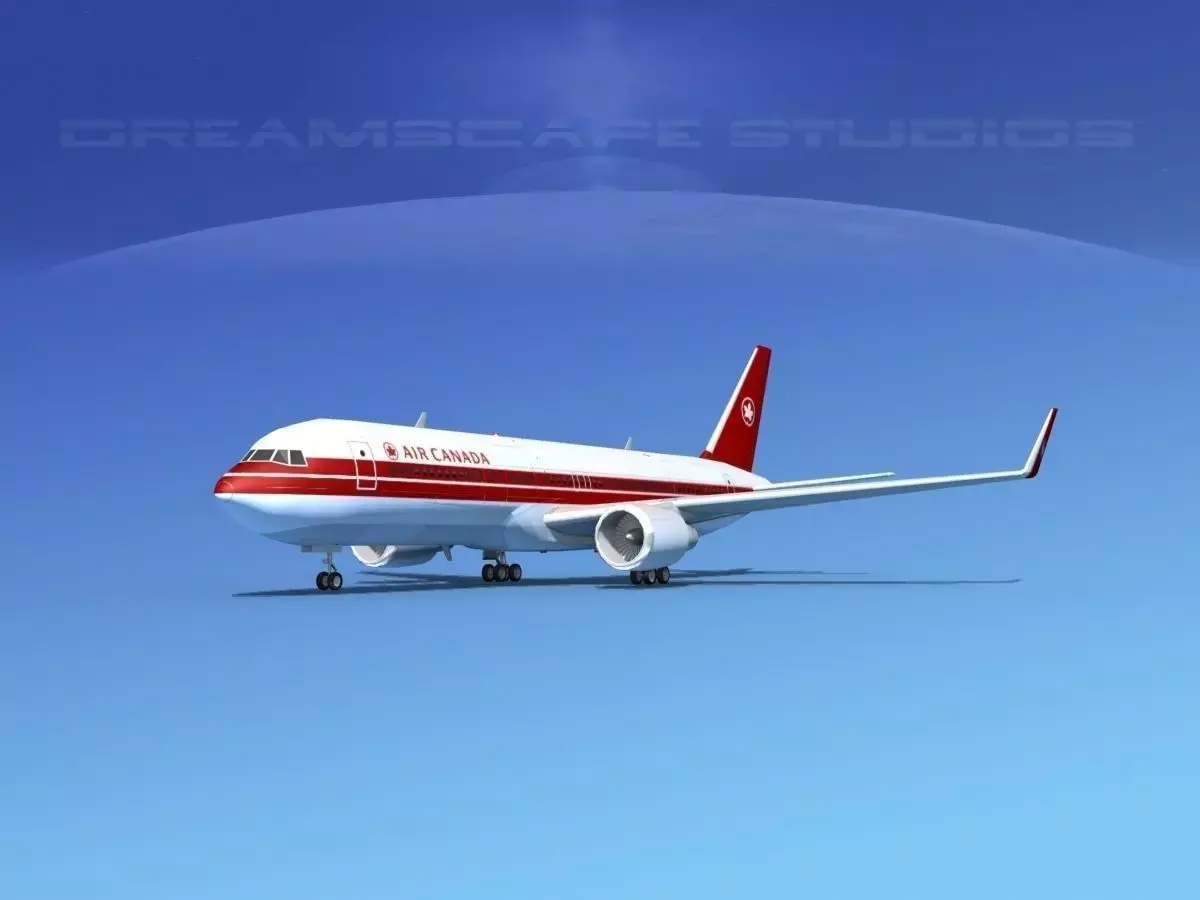 Boeing 767-300 Air Canada 1 3D model