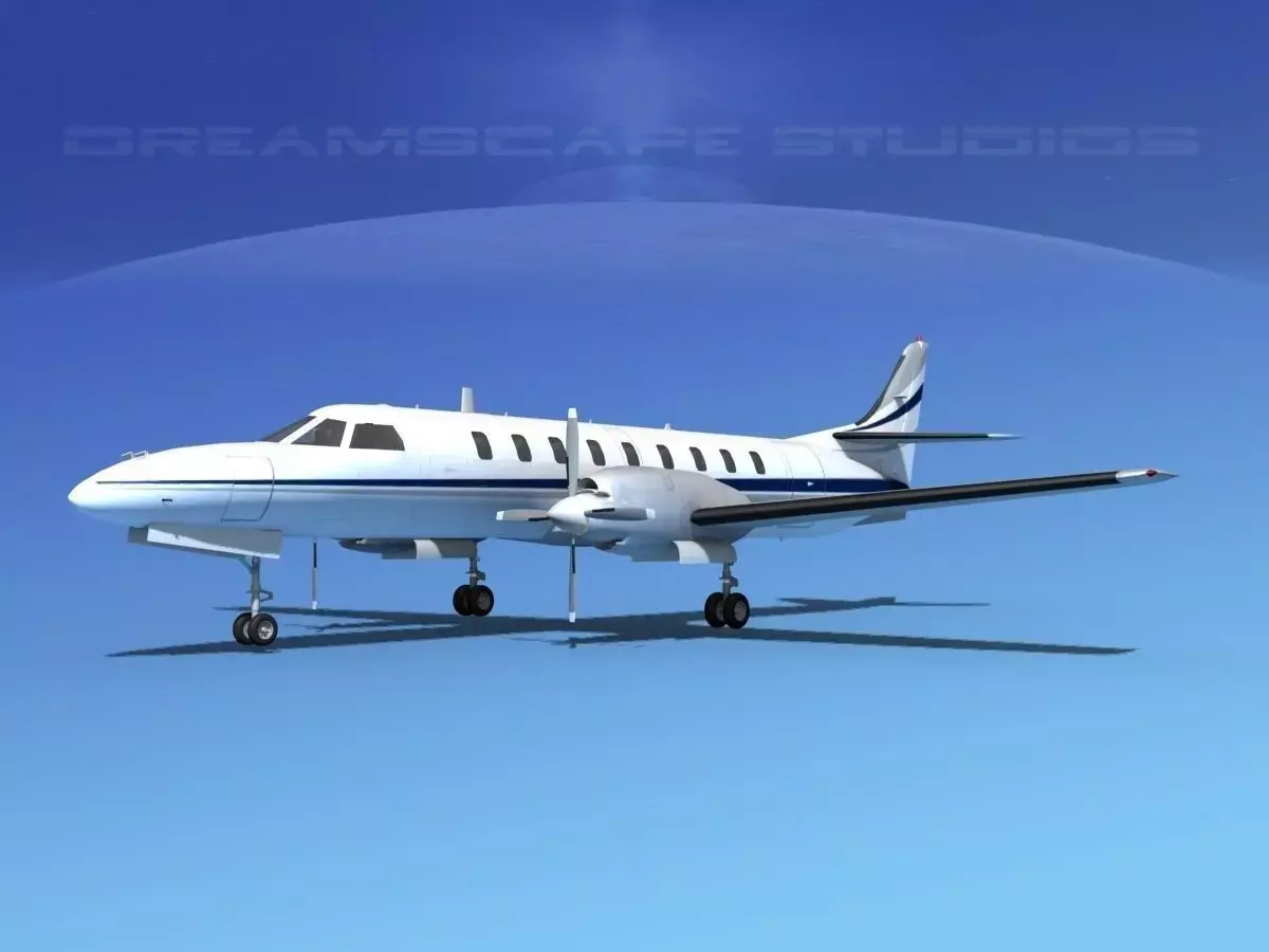 Swearingen SA226 Corporate 5 3D model