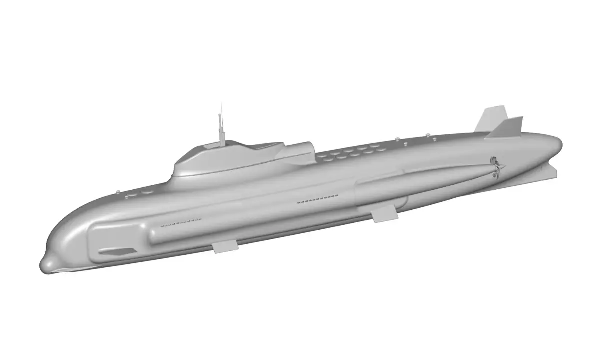 Submarine 3D model