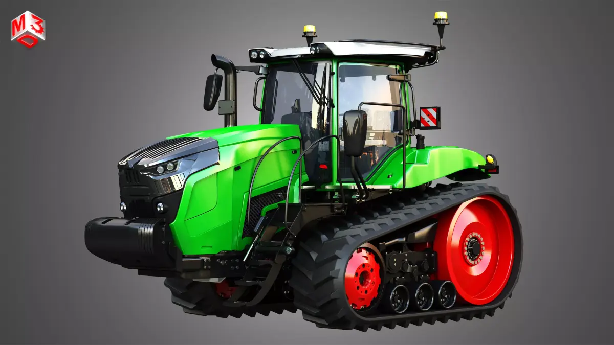 Fendt - MT900 Tractor 3D model