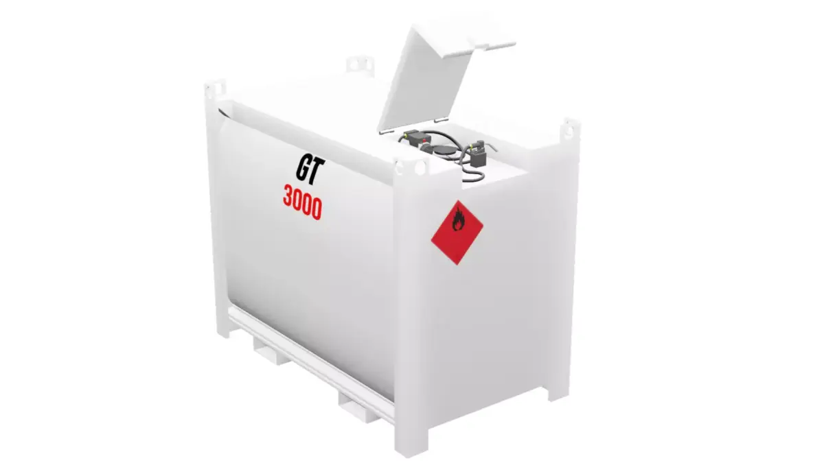 Fuelproof 3000GT Fuel Tank Low-poly 3D model