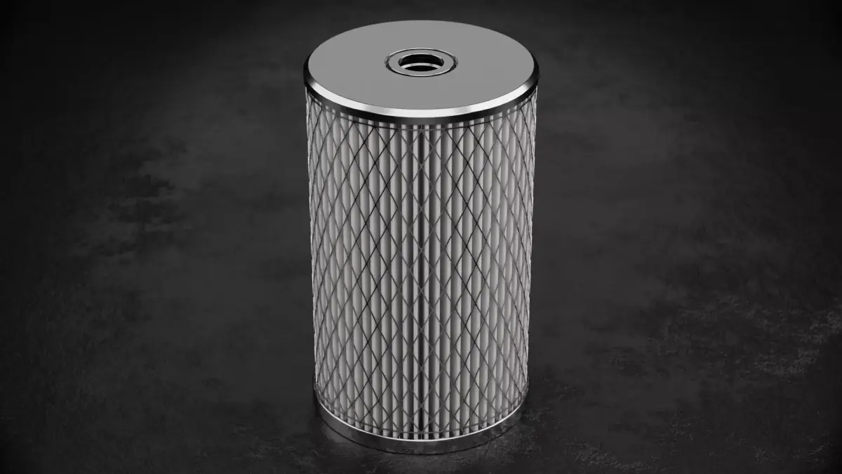 Car Filter Type M 3D model