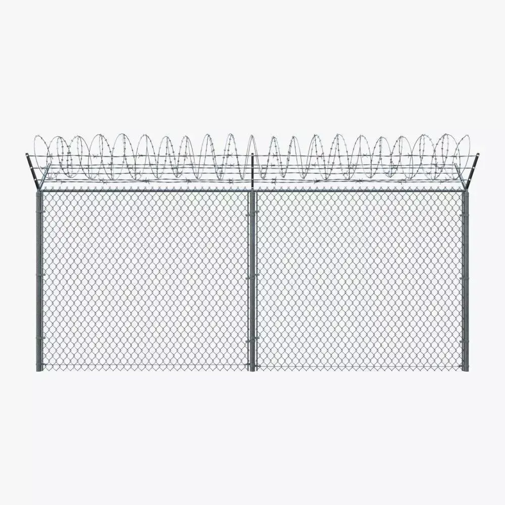 Chain Link Fence 3D model