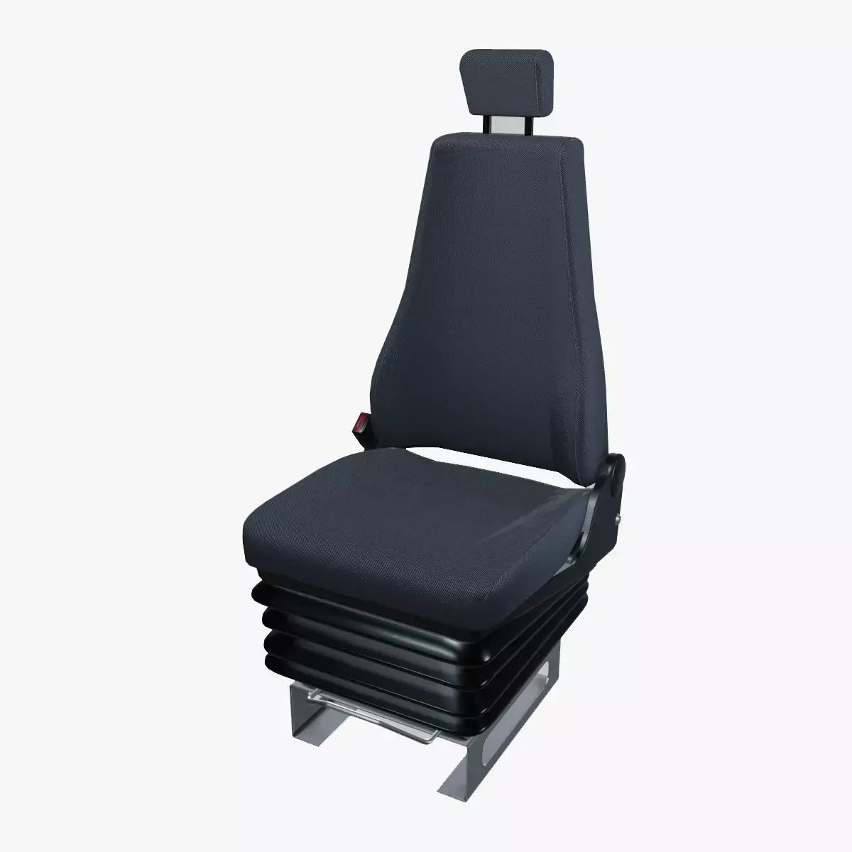 Truck seat Low-poly 3D model