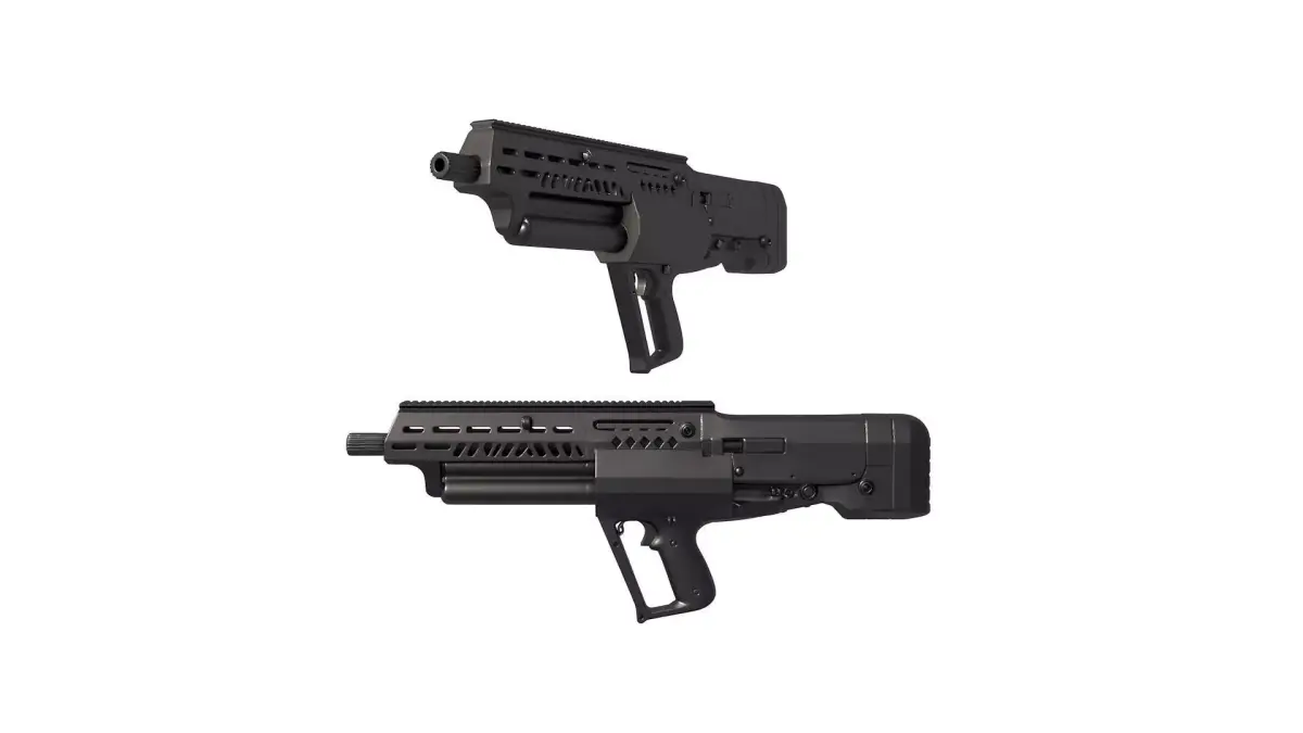 IWI Tavor TS12 rifle 3D print model