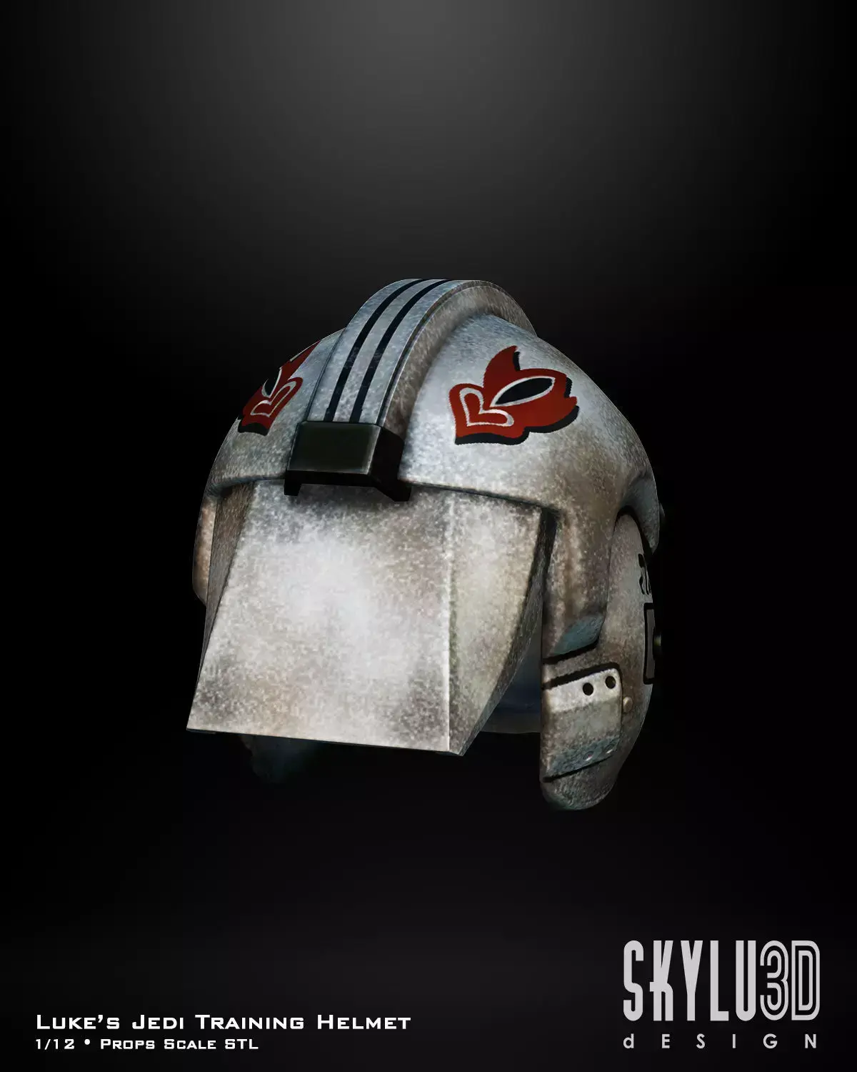 Luke Skywalker Jedi Training Helmet Bundle Files 3D print model