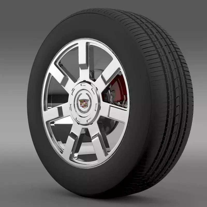 Cadillac Escalade esv 2wd2 wheel 3D model