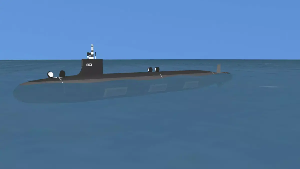 Virginia Class SSGN 803 USS Arizona 3D model