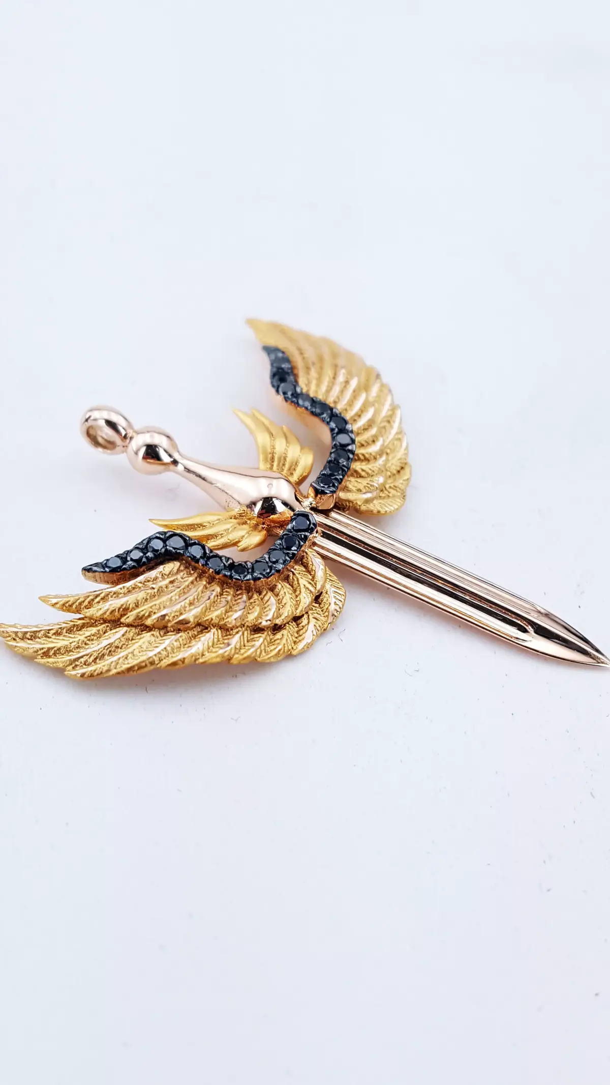 Sword Skull Pendant 3D model