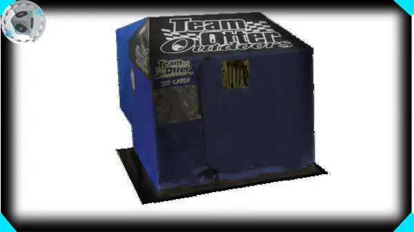 team otter blue house 3D model