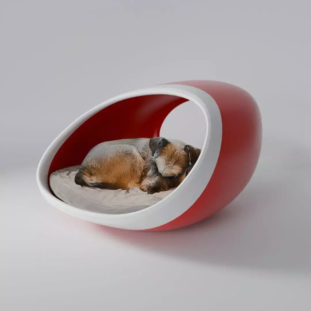 Dog Cat Bed - Blender Free 3D model