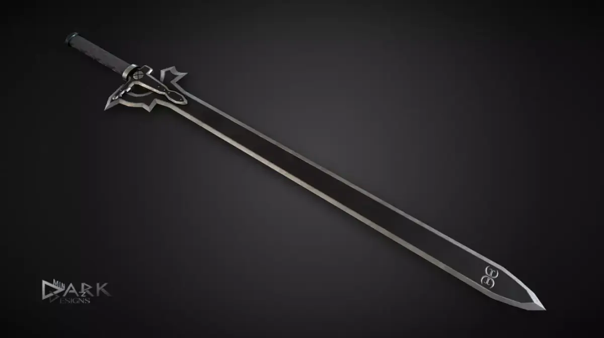 Elucidator Sword Art Online Low-poly 3D model