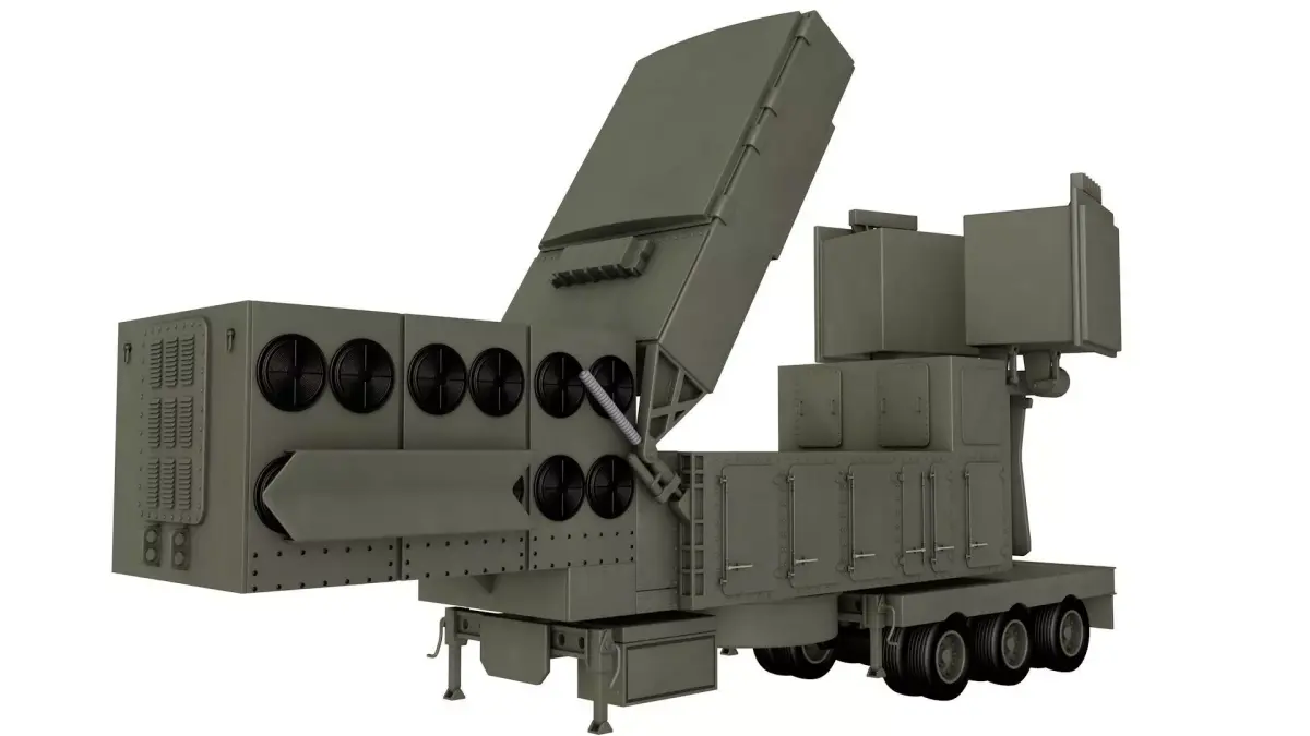 LTAMDS  Lower Tier Air and Missile Defense Sensor 3D model