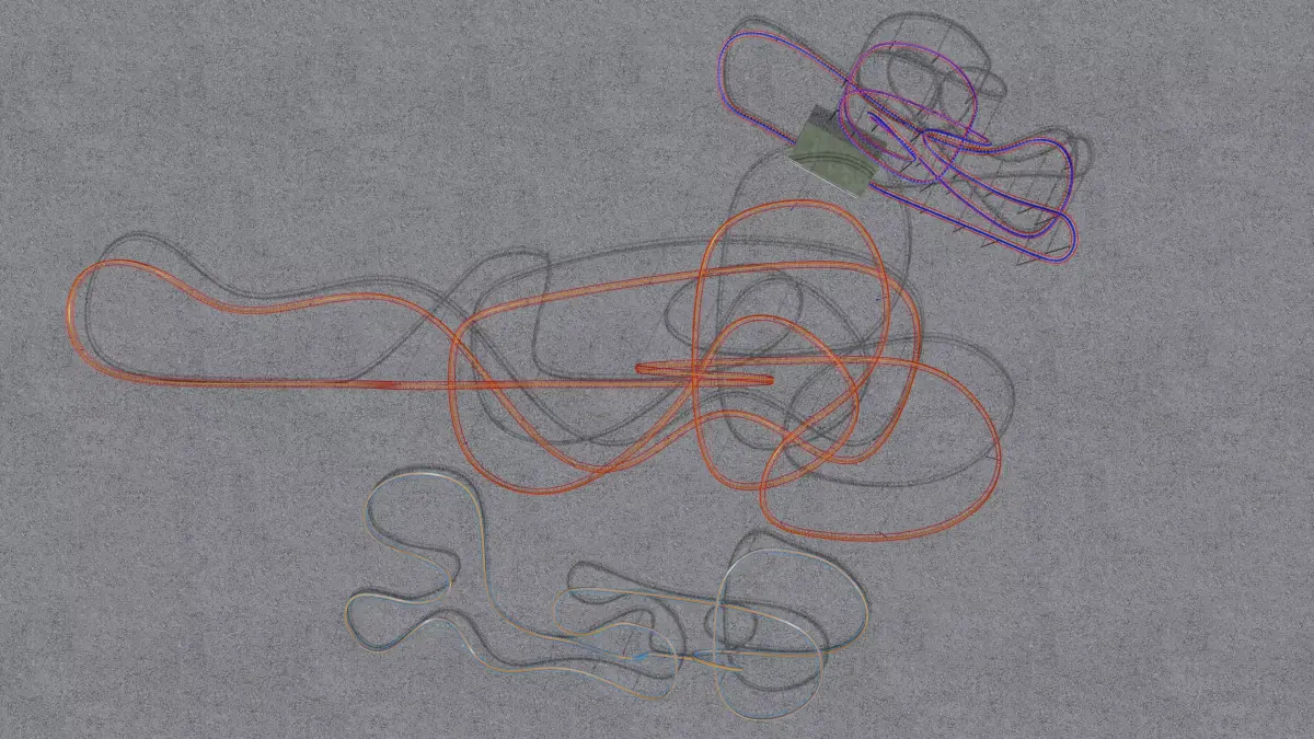 THREE rollercoaster  3D Model Pack purchase