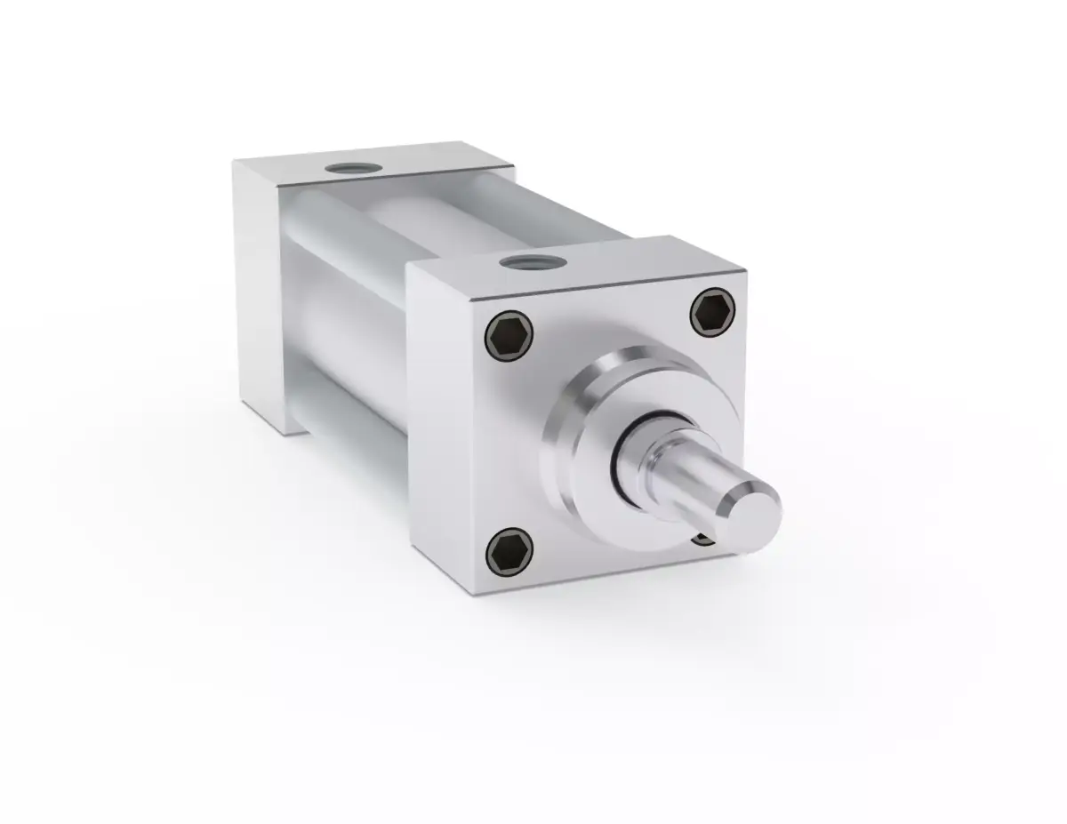 ISO 15552 Pneumatic Cylinder Bore 40mm Complete Stroke Series 3D Model Pack