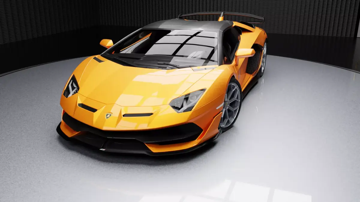 Lamborghini Aventador SVJ model 3D model