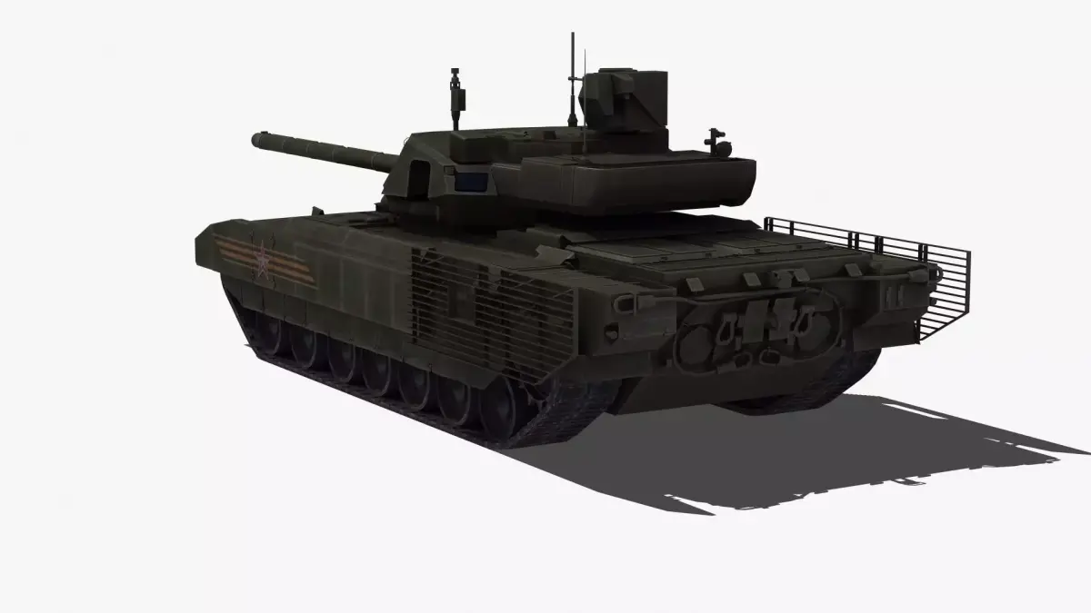 T14 Tank 3D model