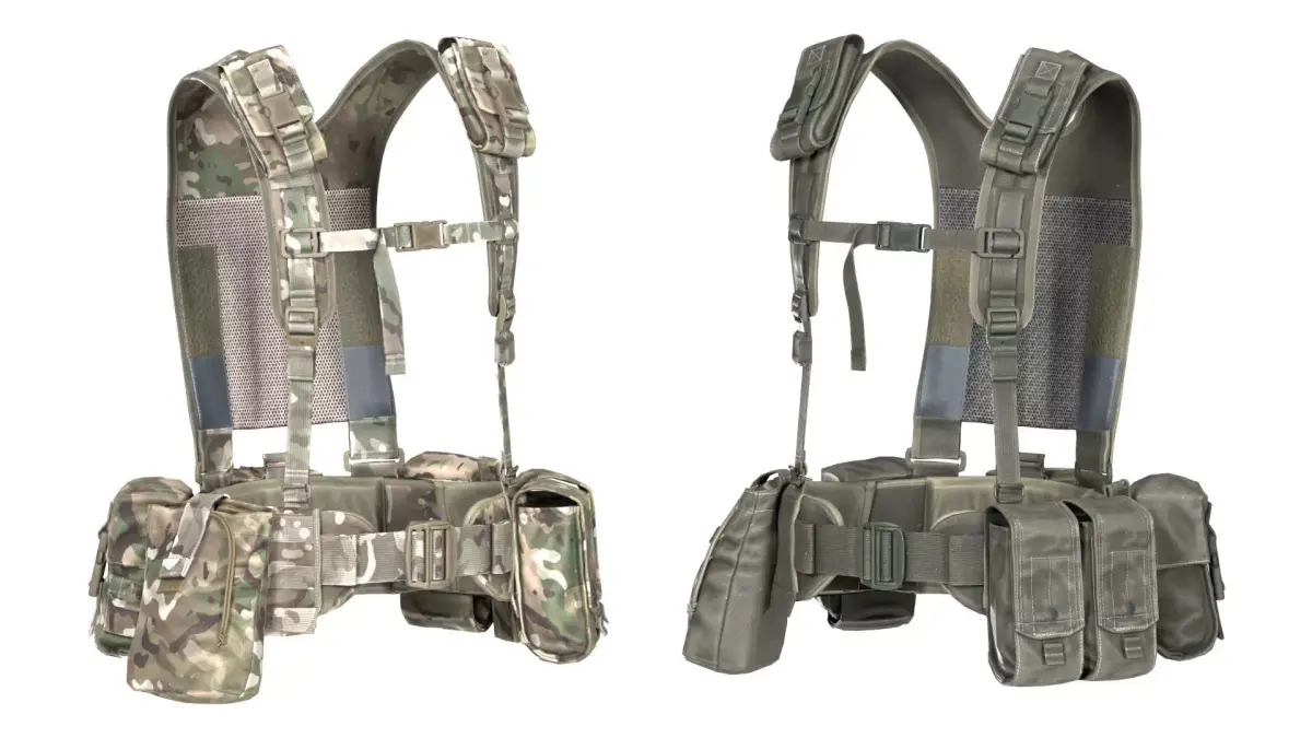 VIRTUS H YOKE AND BELT LINE Low-poly 3D model
