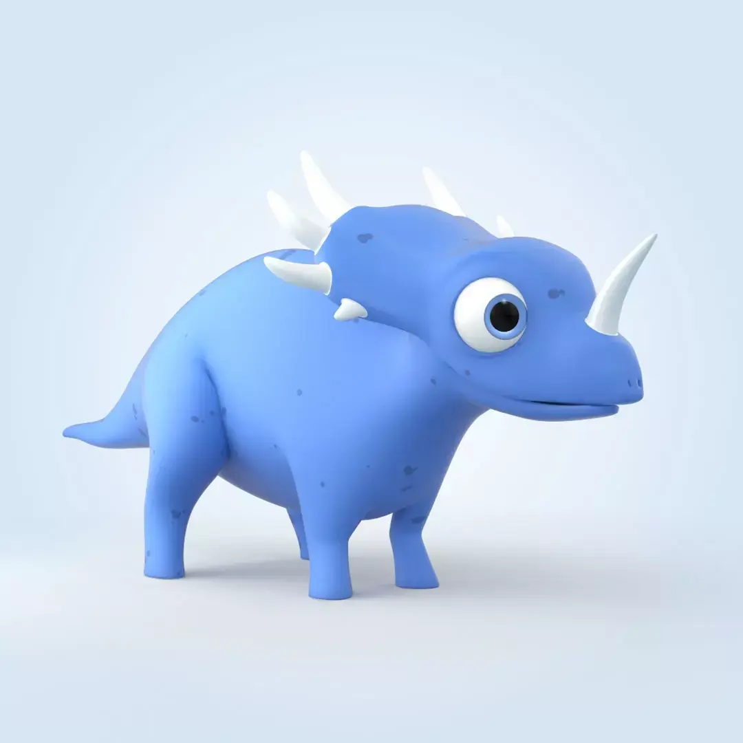 Styracosaurus 3D model