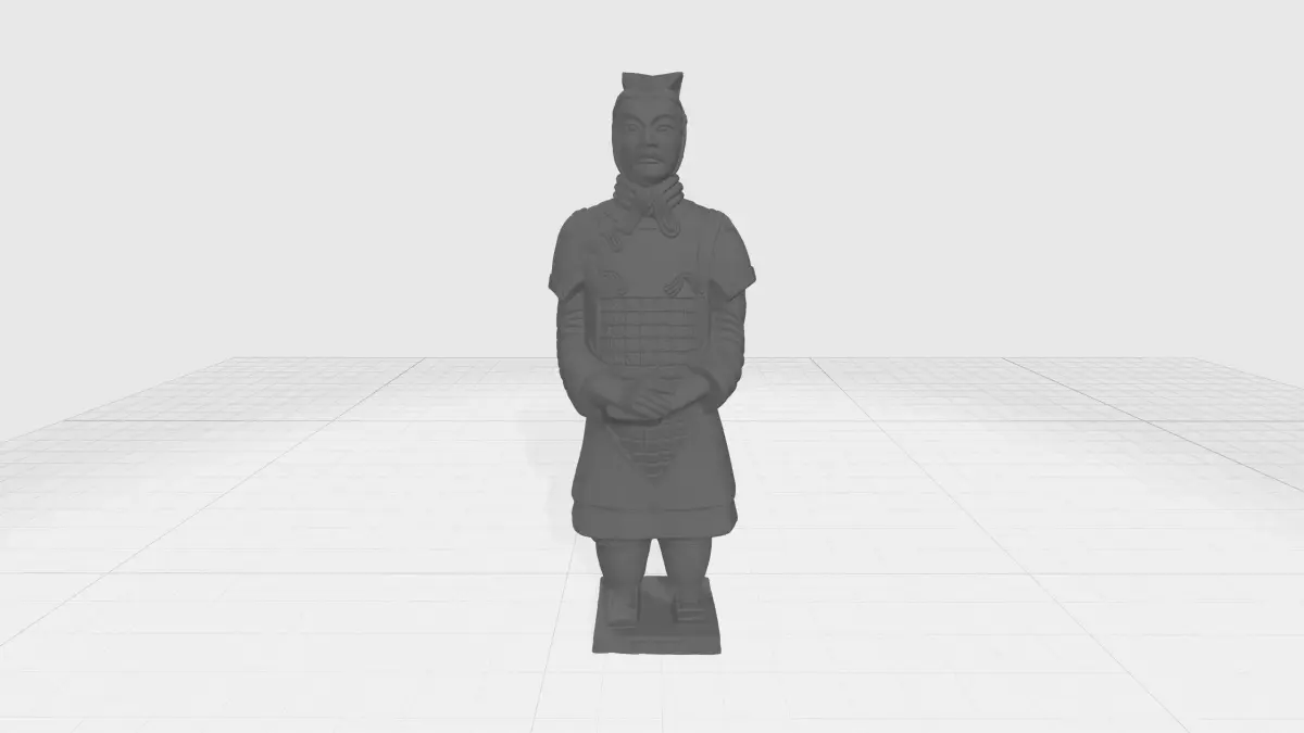 Terracotta Warriors Officer 3D Model 3D print model purchase