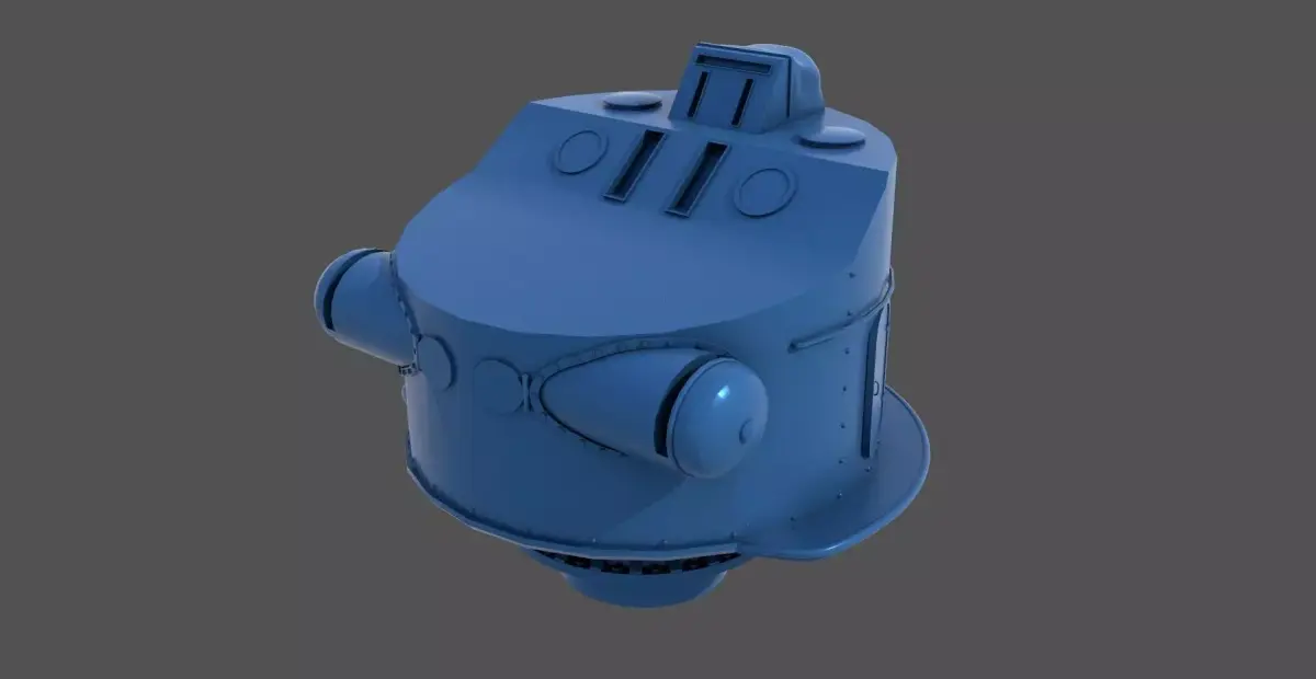 Littorio Class 350cm range finder - Commercial lic - 1-200 scale 3D print model