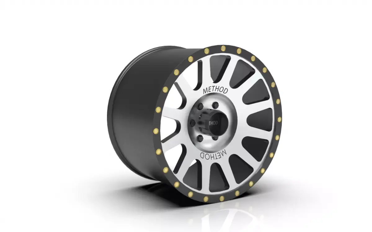 Method 305 NV Wheel  Matte Black Machine Face  Toyota 2016   3D print model