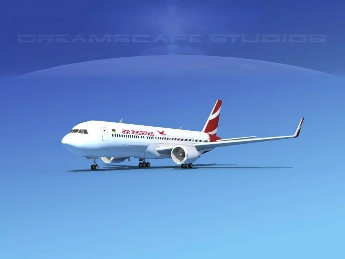 Boeing 767-300 Air Mauritus 2 3D model
