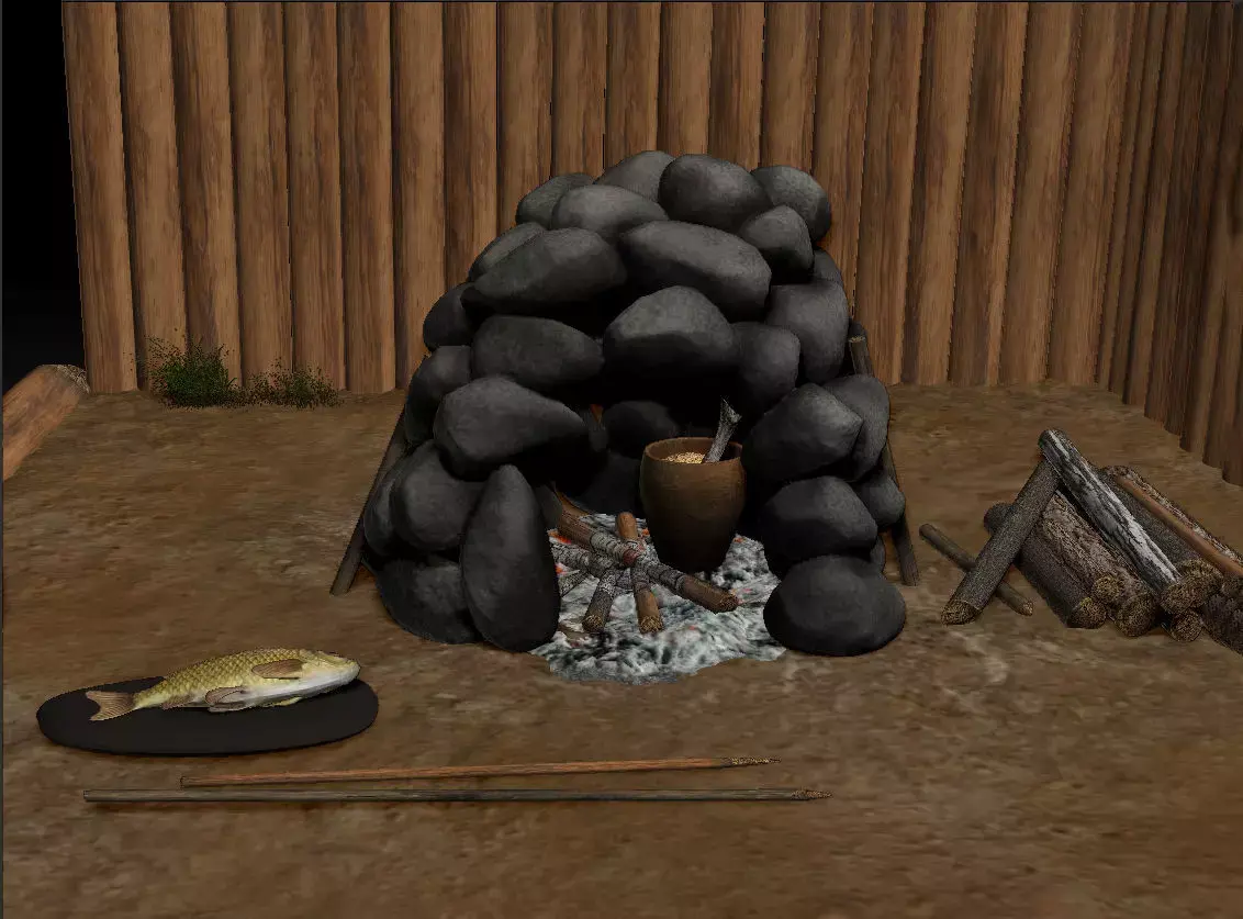 STONE OVEN PBR Game Ready Asset Low-poly 3D model