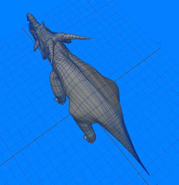 Einiosaurus dinosaur 3D model