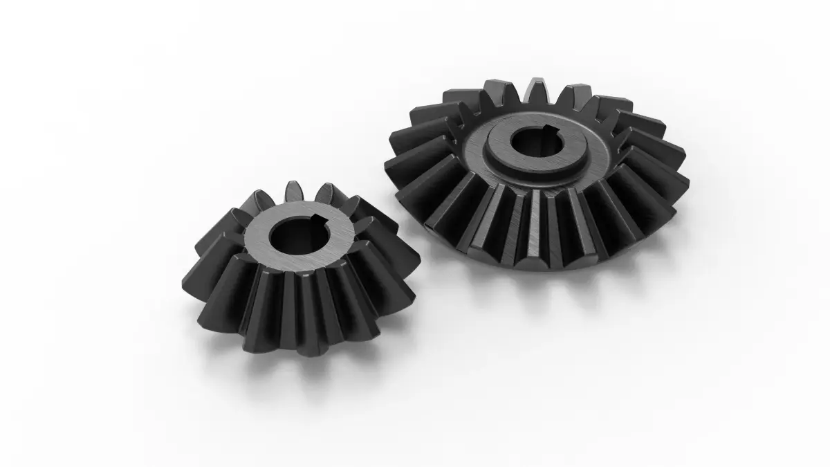 CONICAL GEAR Low-poly 3D model