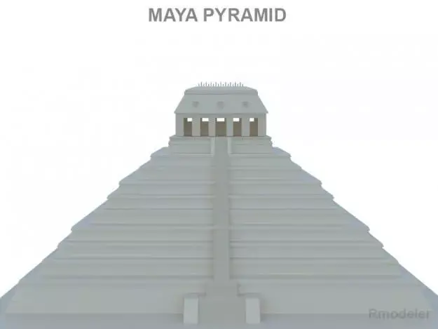 Maya Pyramid 3D model