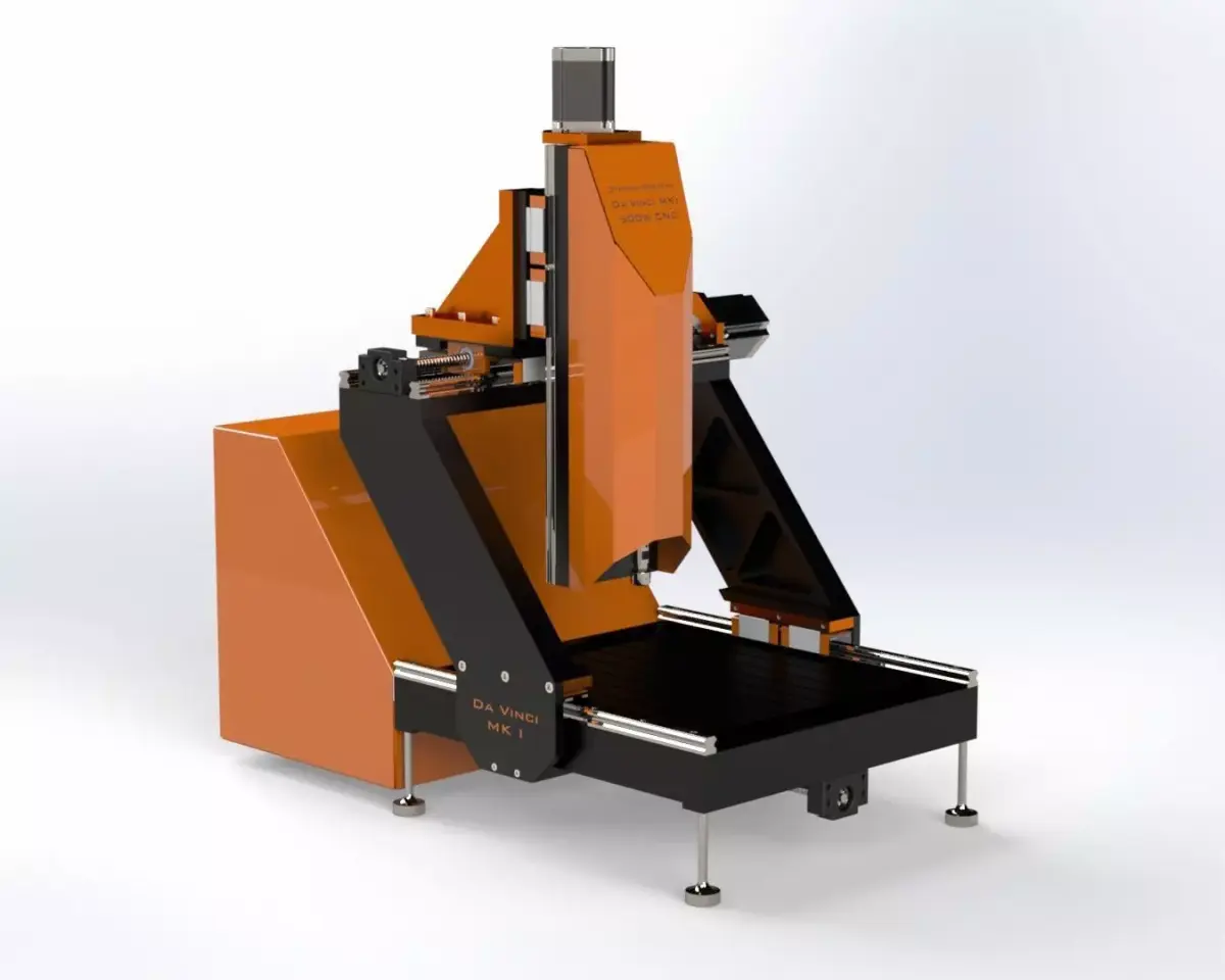 Da Vinci Alpha MKI 3D model