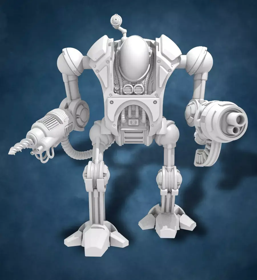 BIPED VEHICLE - 3D PRINTING MODEL 3D print model