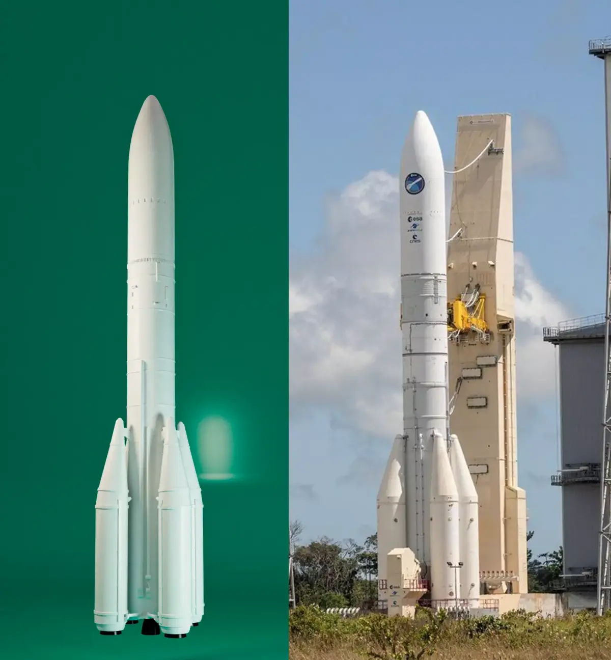 ARIANE 6 - ROCKET 3D model