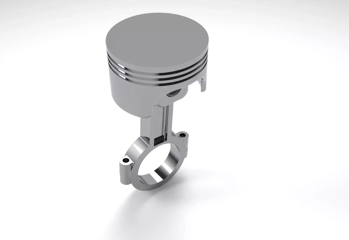 piston assembly 3D model