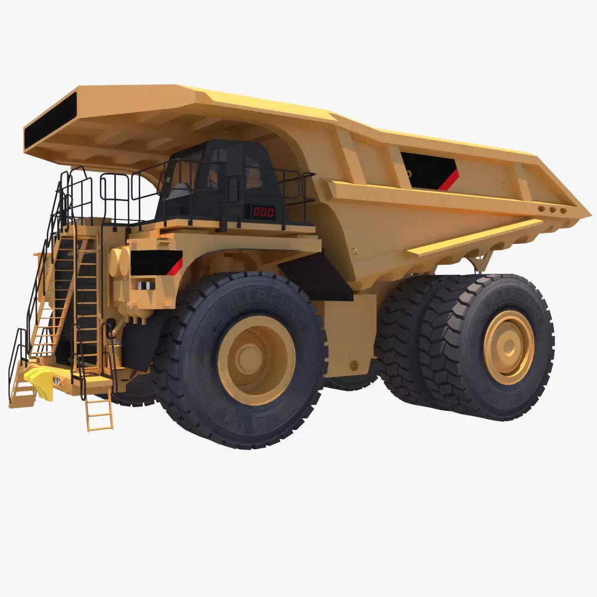 dump truck 3D model