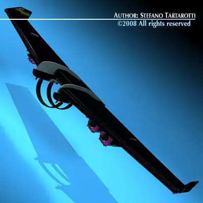 Jetman wings 3D model