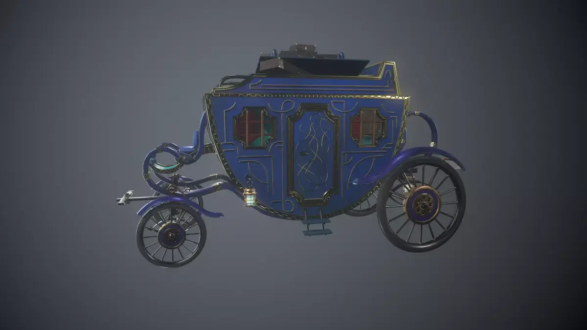 Royal Carriage 3D model