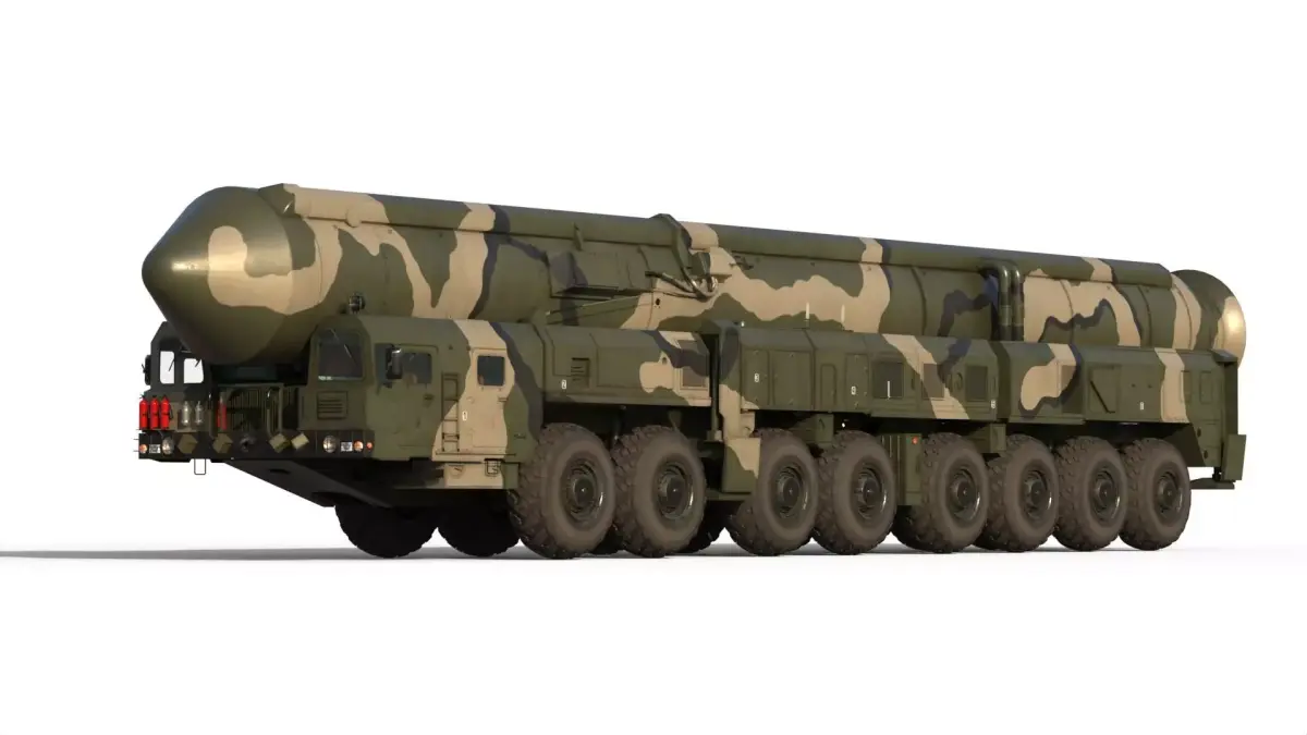 Topol M SS-27 Rs24 Yars SS-29 3D model
