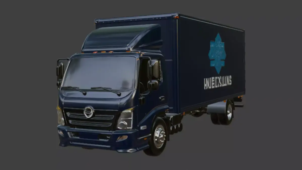 Delivery truck 3D Model 3D model from CGTrader